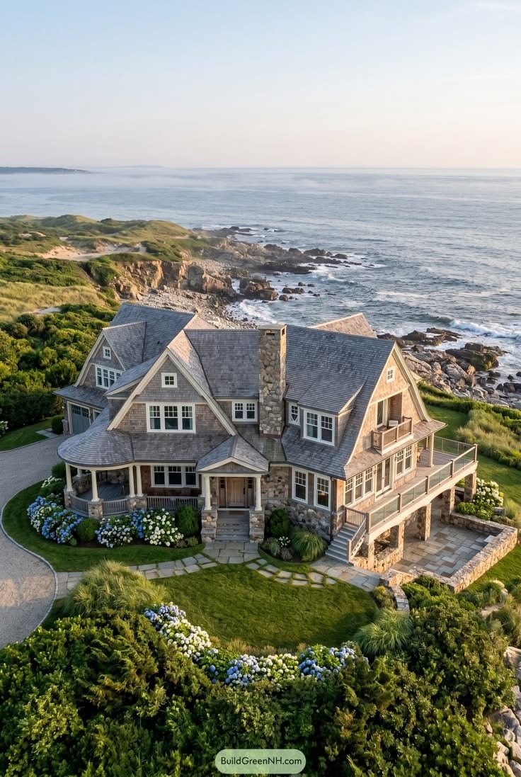 Coastal residence exterior paint and trim work